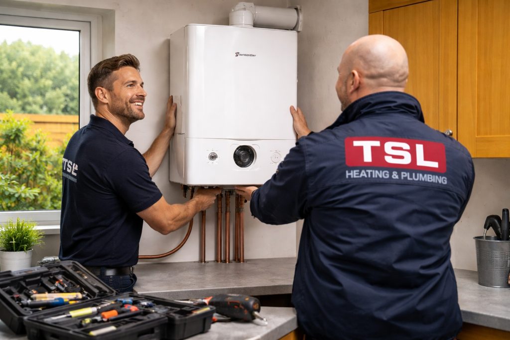 boiler upgrade Torfaen