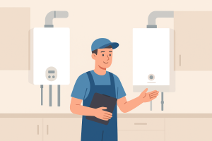 combi vs system boiler installation